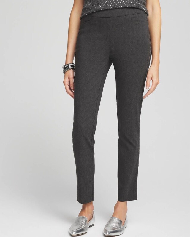 Brigitte Beaded Slim Ankle Pants - image 1